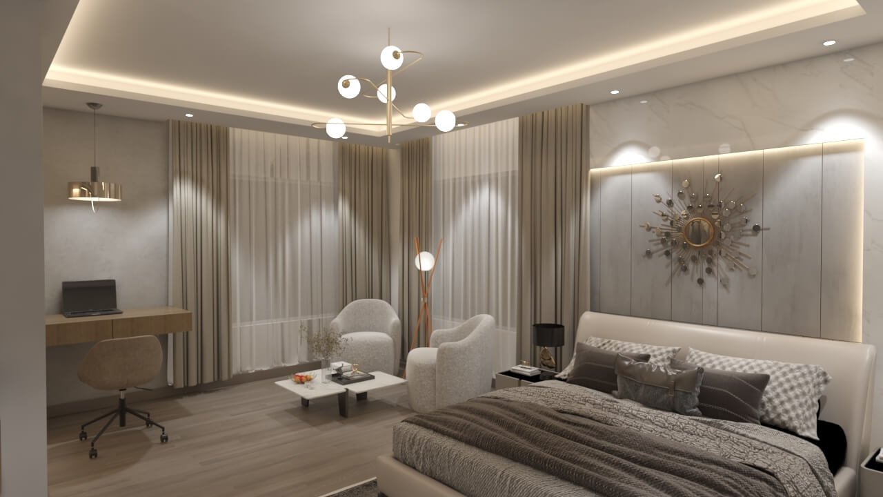 Vertex Interior & Architectural - Home Project - Banglow Interior & Exterior (8)
