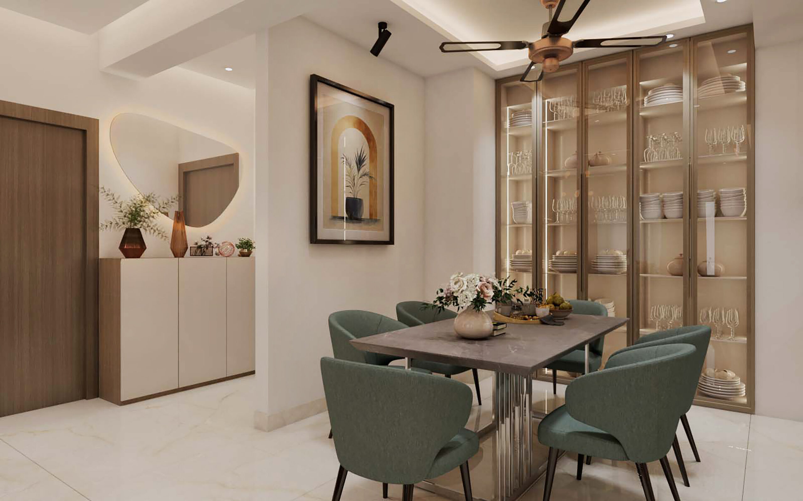 Vertex Interior & Architectural - Home Project Dr.Justin - Dinning (2)