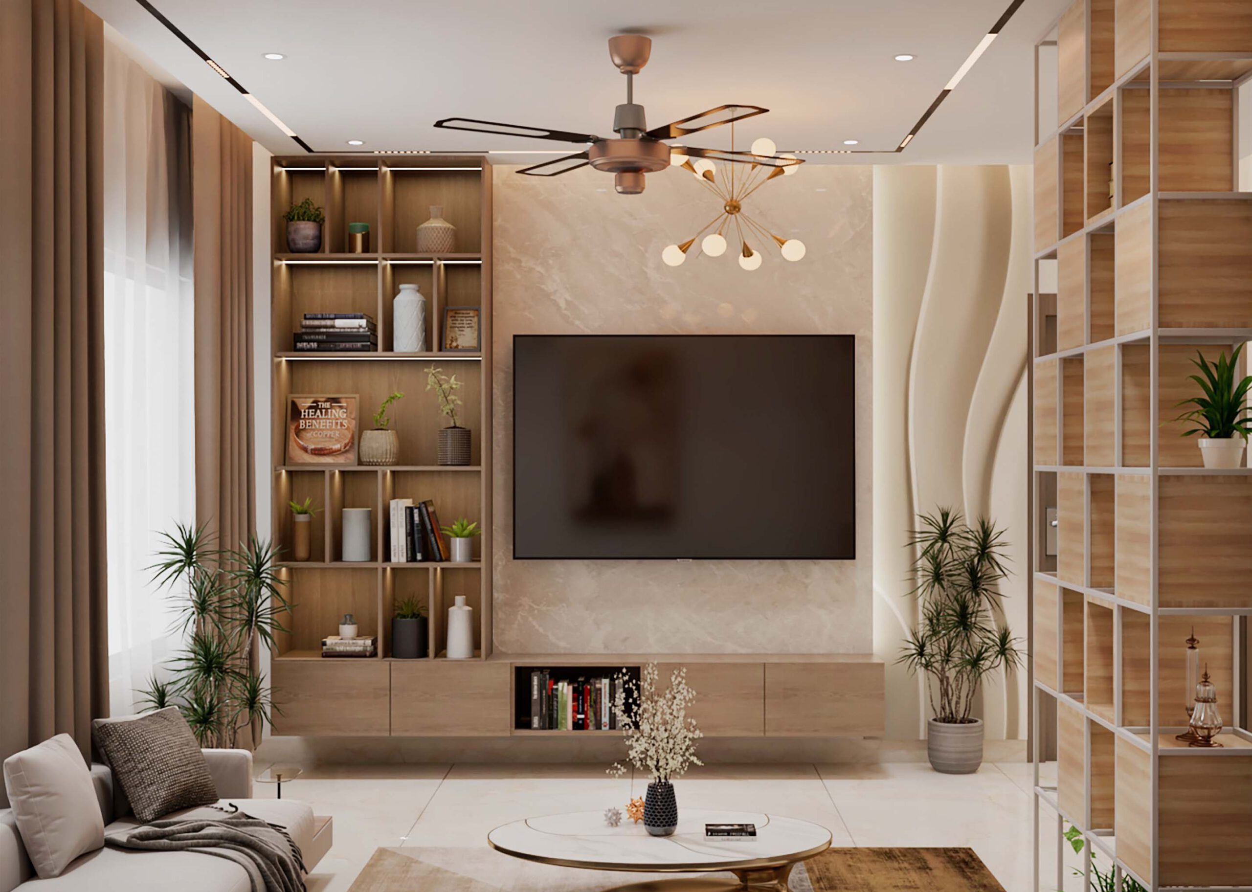 Vertex Interior & Architectural - Home Project Dr.Justin - Living (2)