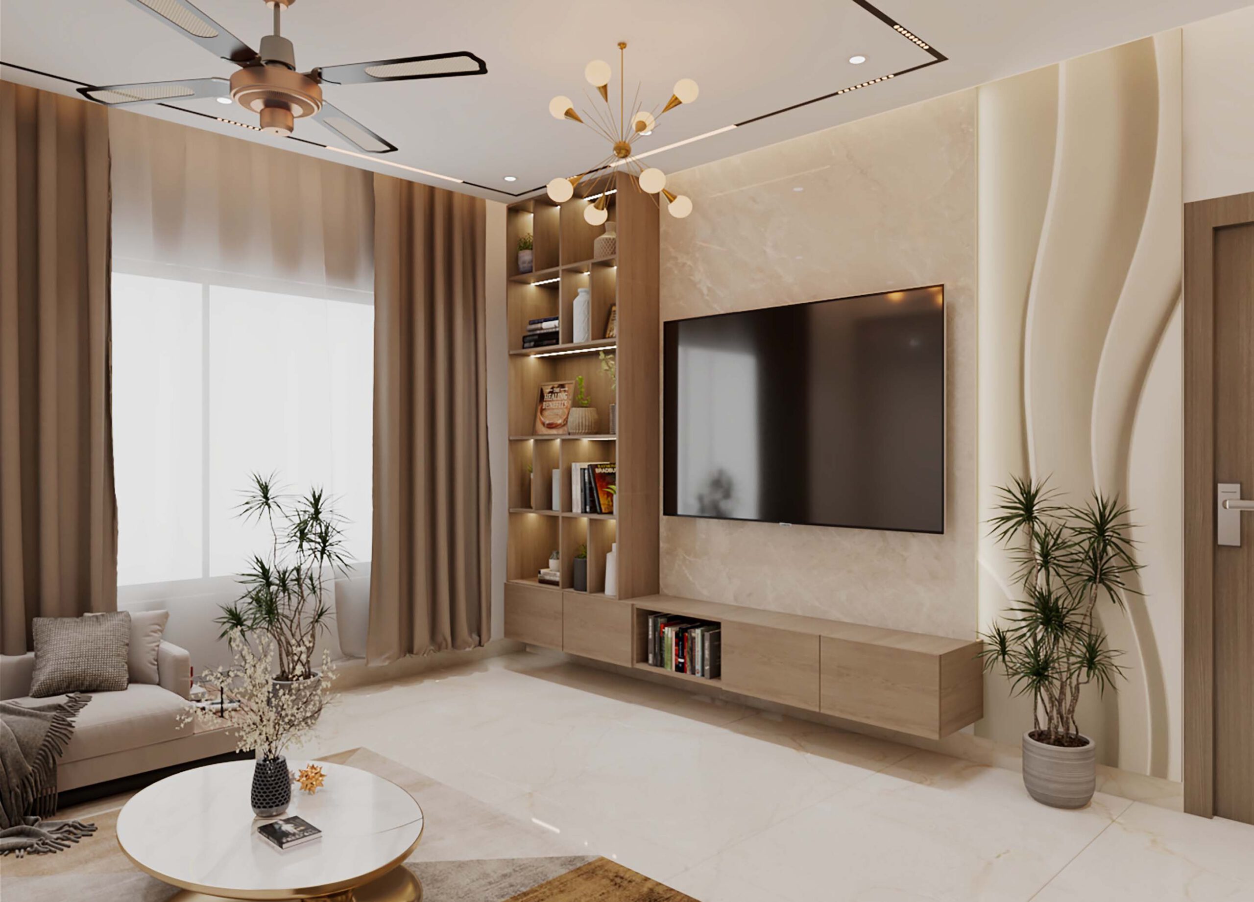 Vertex Interior & Architectural - Home Project Dr.Justin - Living (3)